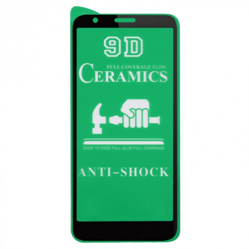 Pour Motorola Moto E6 25 PCS 9D Film en céramique complet en plein écran SH04081276-09