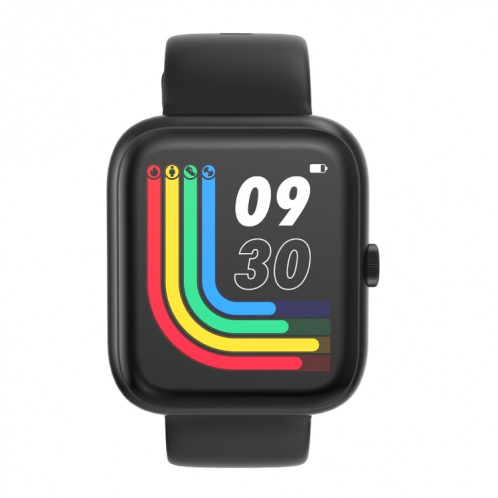 CS253 1,57 pouce TFT Touch Screen 5ATM Water Smart Watch, Support Surveillance du sommeil / Surveillance de la fréquence cardiaque / Mode Sport / Rappel des appels et d'informations entrants (Noir) SH001A294-08