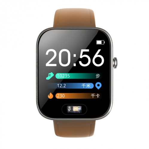 H1 1,3 pouce TFT Screen IP68 Wather Watch Smart Watch, Support Surveillance du sommeil / Surveillance de la fréquence cardiaque / Ecg Electrocardiogramme / Gestion vasculaire / Surveillance de la température corporelle SH801B232-010