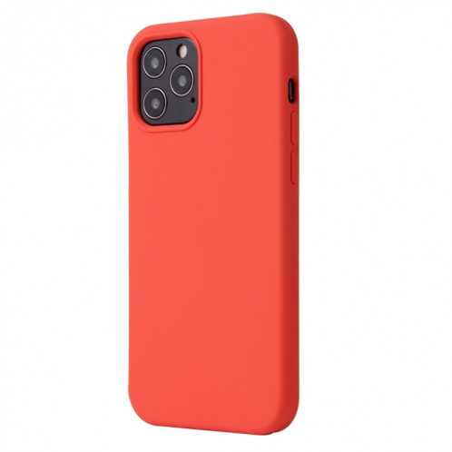 Couleur de protection antichoc couleur liquide en silicone liquide pour iPhone 13 (rouge corail) SH602I456-07