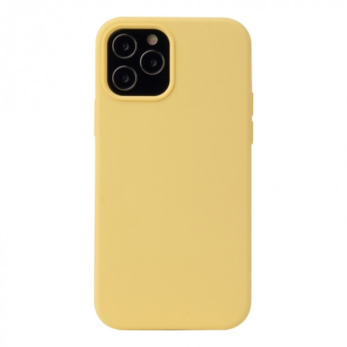 Étui de protection antichoc couleur liquide de couleur liquide pour iPhone 13 Pro (Jaune) SH603F1376-07