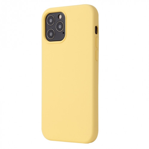 Étui de protection antichoc couleur liquide de couleur liquide pour iPhone 13 Pro (Jaune) SH603F1376-07