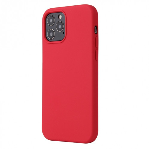 Couleur en silicone liquide de couleur solide pour iPhone 13 Pro (Carmin) SH603M938-07