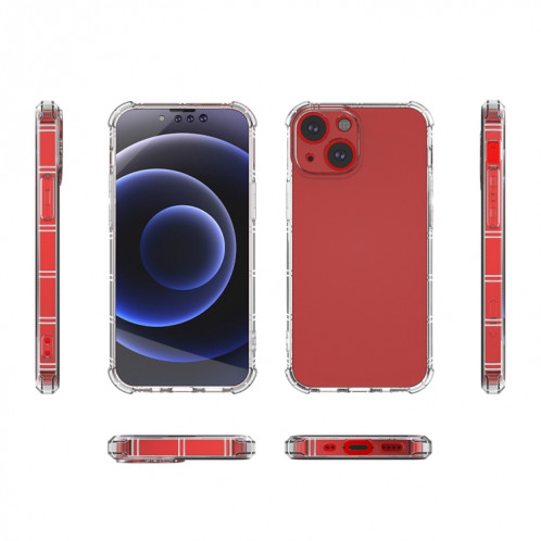 Cas de protection transparent TPU TPU TPU TPU de TPU pour iPhone 13 Mini SH54011156-07