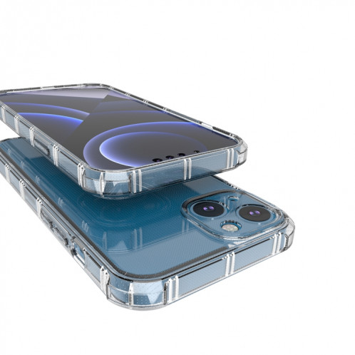 Cas de protection transparent TPU TPU TPU de TPU anti-chone double droite pour iPhone 13 SH5402811-07