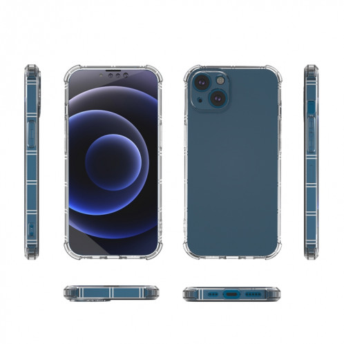 Cas de protection transparent TPU TPU TPU de TPU anti-chone double droite pour iPhone 13 SH5402811-07
