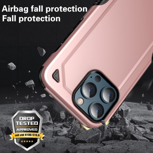Étui de protection des armures robustes antichoc pour iPhone 13 mini (vert olive) SH901E1195-07