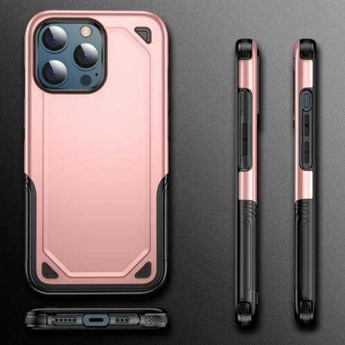Cas de protection Armure robuste antichoc pour iPhone 13 mini (or rose) SH901A992-07