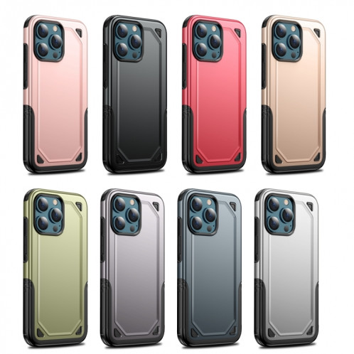 Cas de protection Armure robuste antichoc pour iPhone 13 Pro (Rose Gold) SH903A1749-07
