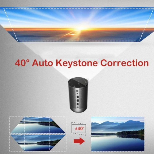Wejoy A5 1920x1080p 200 lumens Multi-fonction Multi-fonction Home Theater Led HD Digital Projecteur avec haut-parleur Bluetooth, Android 7.1, 2G + 16 Go, SW67011202-010