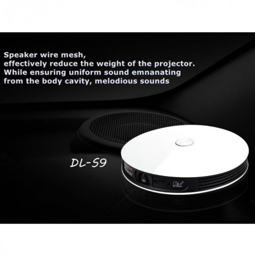 Wejoy DL-S9 1280X720P 300 Lumens Portable Home Theater Led HD Digital Projector, Android 6.0, 2G + 16 Go, Fiche Au SW70031136-011