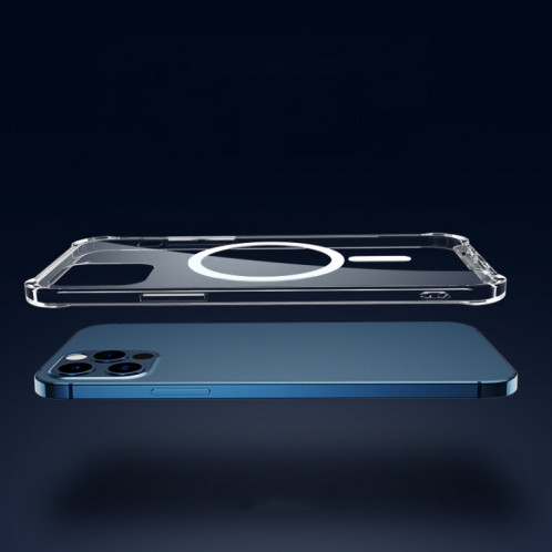 MAGSafe Case Clear Airbag Airbag à quatre angles avec magnétique pour iPhone 13 mini (transparent) SH801A617-08