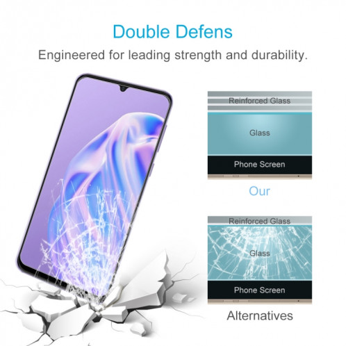 Pour Ulefone NOTE 6 10 PCS 0.26mm Film de verre trempé 9H 2.5D SH6807579-08