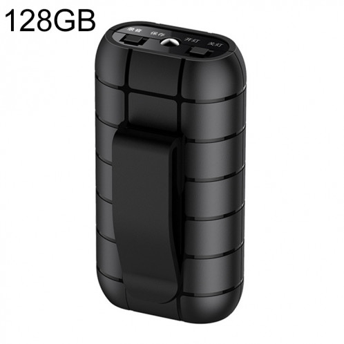 B800LI CLIP-ON TRANS de réduction du bruit HD, support de carte TF et enregistrement one-clé et OTG, capacité: 128 Go (noir) SH605A201-08