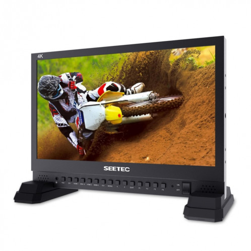 SEETTEC 4K156-9HSD 3840x2160 300 Nits 15.6 pouces IPS Screen HDMI 4K 3G-SDI Four Scrit Afficher moniteur SS82451204-06