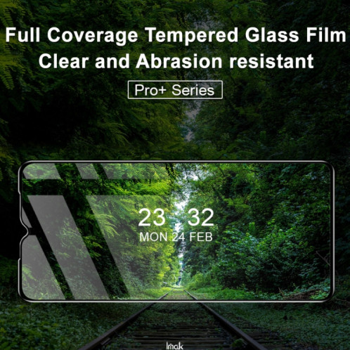Pour Motorola Moto G20 imak 9H de la dureté de la surface de la surface de la vitre trempé en plein écran SI59031028-07