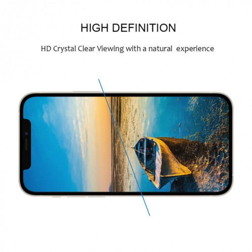 Film de verre trempé en plein écran de colle complet pour iPhone 13/13 Pro SH34021254-08
