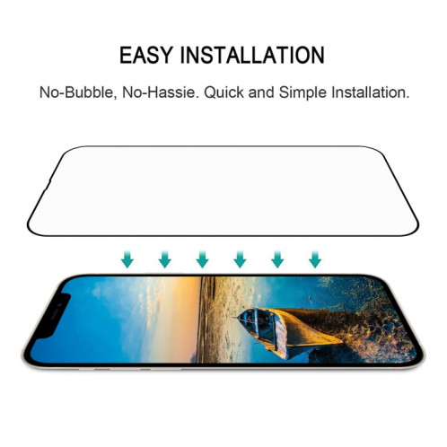 Film de verre trempé en plein écran de colle complet pour iPhone 13/13 Pro SH34021254-08