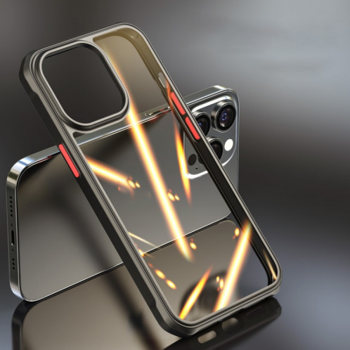 Coque TPU + PC Airbag Série Airbag pour iPhone 13 Pro (Noir) SH603A131-07