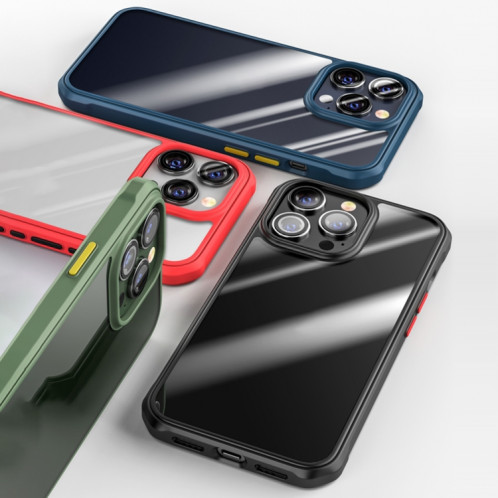 Dawn Series Airbag TPU + PC Coque pour iPhone 13 Pro (rouge) SH603B1301-07