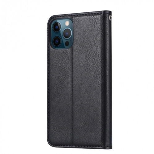 Pétrole Texture de la peau Texture horizontale Horizontal Toam Coque avec cadre photo et porte-cartes et portefeuille pour iPhone 13 PRO (Noir) SH603A1350-06