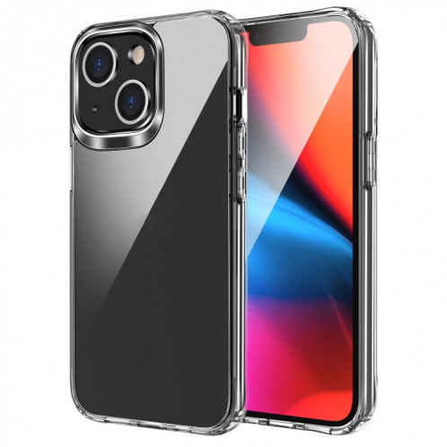 Case Crystal Clear Acrylique + TPU à quatre angles TPU pour iPhone 13 (transparent) SH102A1555-07