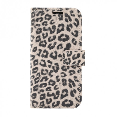 Motif léopard Horizontal Flip PC + Coque en cuir PU avec porte-carte et portefeuille pour iPhone 13 Pro (Brown) SH603B704-08
