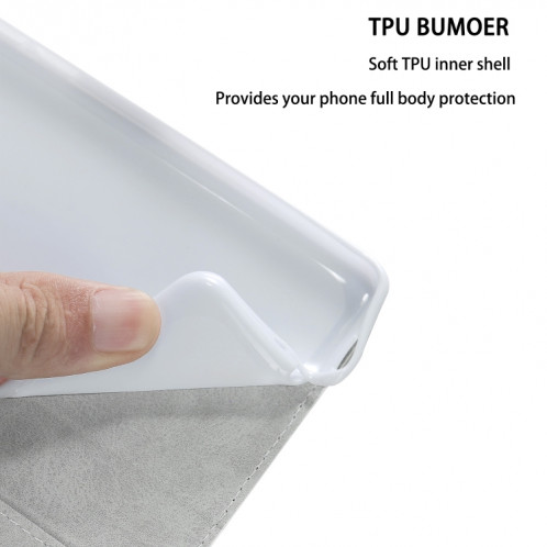 Étui de cuir horizontal en poudre de paillettes avec machines à sous cartes et porte-lanières pour iPhone 13 (or) SH302E978-07
