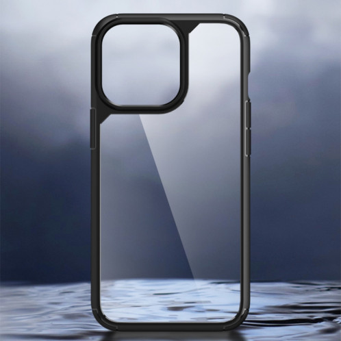 TPU + Cas de protection PC pour iPhone 13 Pro (Noir) SH903A377-07