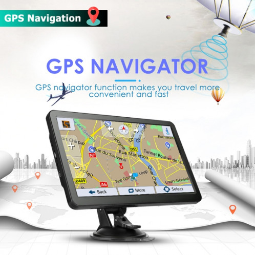 X20 7 pouces GPS GPS NAVIGATOR 8G + 256M Écran Capacitif Bluetooth Inverser l'image, Spécifications: Australie Carte SH46021727-07