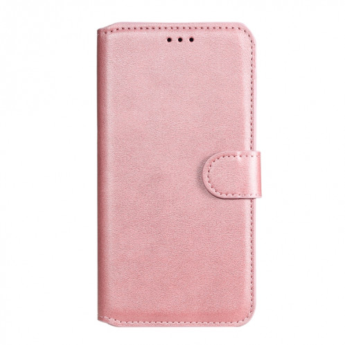 CLASSIC CALF TEXTURE PU + TPU Horizontal Horizontal Coating avec porte-carte et portefeuille pour iPhone 13 mini (or rose) SH601E1298-07