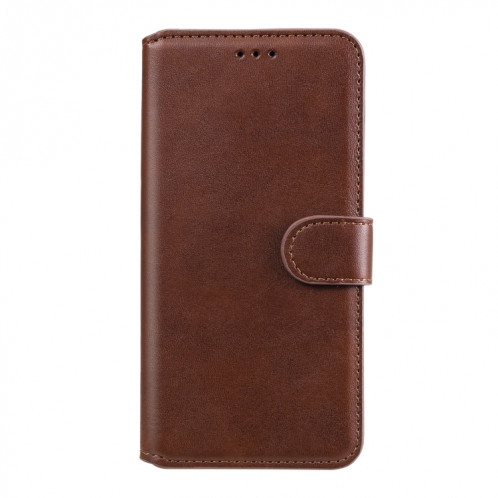 Texture de mollet classique PU + TPU Horizontal Flip Cuir Too avec support et portefeuille pour iPhone 13 PRO (Brown) SH603C1547-07