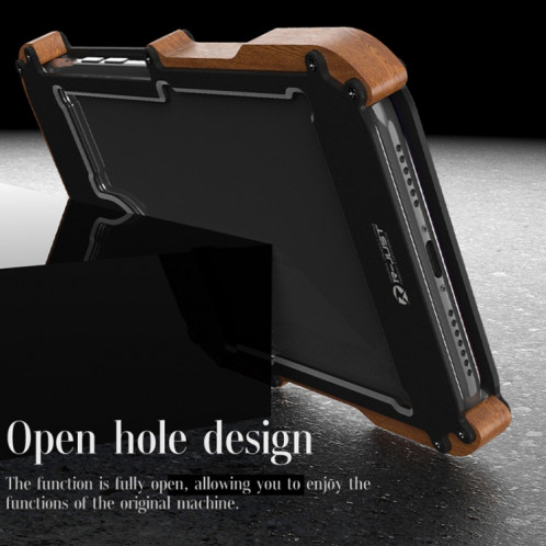 R-Just Ironwood Homme PHOTOWLOW BODP + BOOD BUMPER Cas de protection pour iPhone 13 Pro SR9603515-07