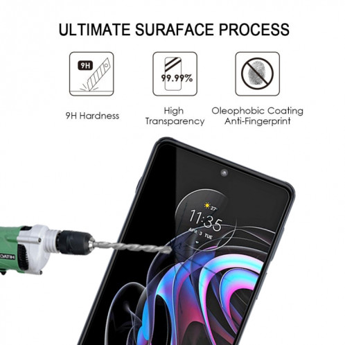 Pour Motorola Edge 20 PRO 25 PCS Film de verre trempé plein écran complet SH24031036-07