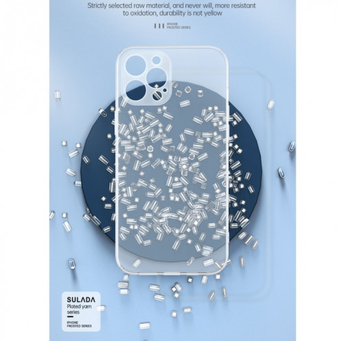 Sulada Givée série TPU TPU antichoc pour iPhone 13 Pro (Transparent) SS303A816-07