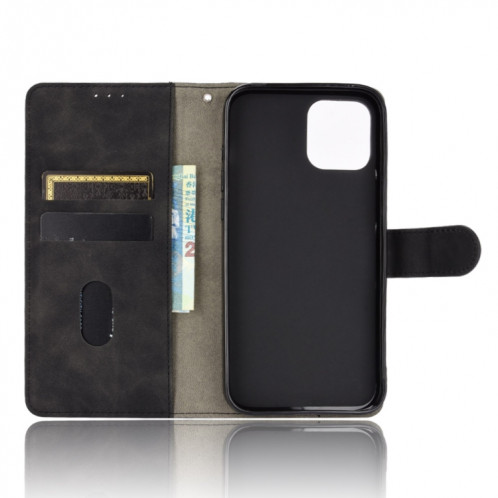 Couleur unie Skin Senteuse Boucle magnétique Horizontale Flip Valf Texture PU Coque en cuir avec support & Card Slots & Portefeuille pour iPhone 13 PRO (Noir) SH002A202-06