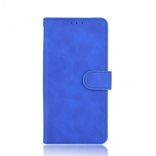 Couleur solide SHOKLE SELECTE Boucle magnétique Horizontal Flip Valf Texture PU Coque en Cuir avec support & Card Slots & Portefeuille pour iPhone 13 Pro (Bleu) SH002B848-06