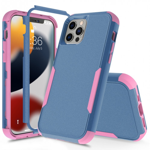 Coque de protection TPU + PC TPU + PC TPU + PC (bleu royal + rose) SH003B909-06