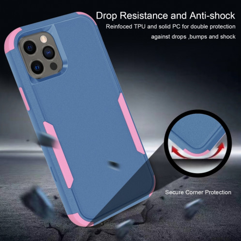Coque de protection TPU + PC TPU + PC TPU + PC (bleu royal + rose) SH003B909-06