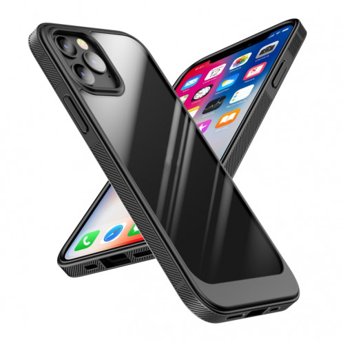 Coque de protection TPU + PC antichoc pour iPhone 13 (noir) SH902A344-07