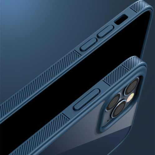 Étui de protection TPU + PC antichoc pour iPhone 13 Pro (bleu marine) SH903D478-07