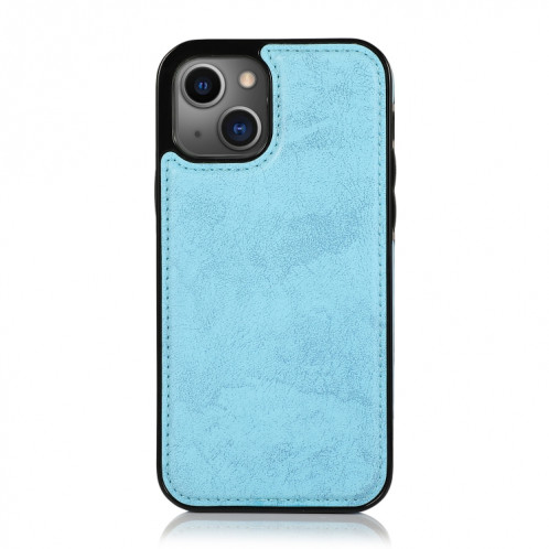 Étui de cuir horizontal horizontal rétro 2 en 1 avec machine à sous de carte et portefeuille pour iPhone 13 Pro (Bleu) SH803B850-08