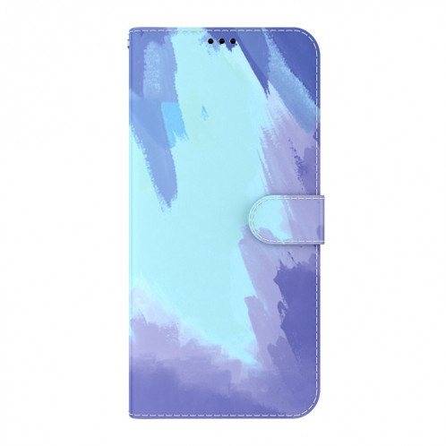 Aquarelle Motif Horizontal Flip Cuir Housse avec support et portefeuille pour iPhone 13 (neige d'hiver) SH702E1855-06