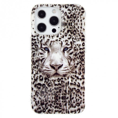 Étui de protection souple TPU lumineux pour iPhone 13 Pro (Tiger léopard) SH303J771-05