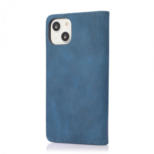 Horizontal Horizontal Texture Horizontal Texture Horizon Horizon Texture avec support et portefeuille pour iPhone 13 Pro (Bleu) SH703A1695-07