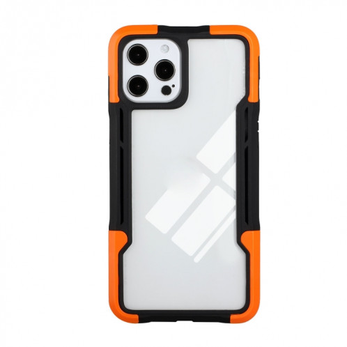 TPU + PC + Acrylique 3 en 1 Cas de protection antichoc pour iPhone 13 Pro (Orange) SH503F458-07