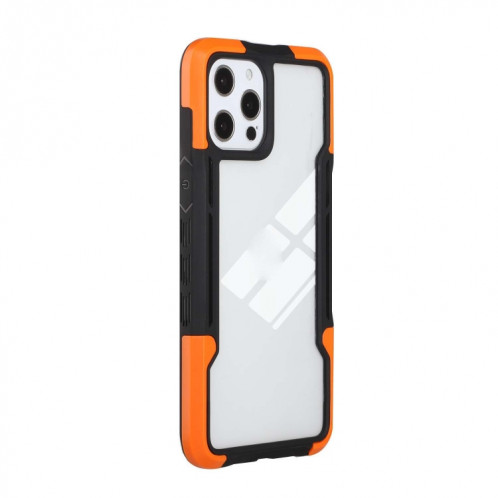 TPU + PC + Acrylique 3 en 1 Cas de protection antichoc pour iPhone 13 Pro (Orange) SH503F458-07