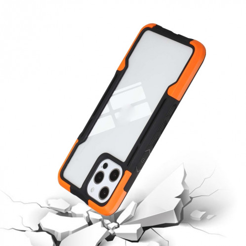 TPU + PC + Acrylique 3 en 1 Cas de protection antichoc pour iPhone 13 Pro (Orange) SH503F458-07