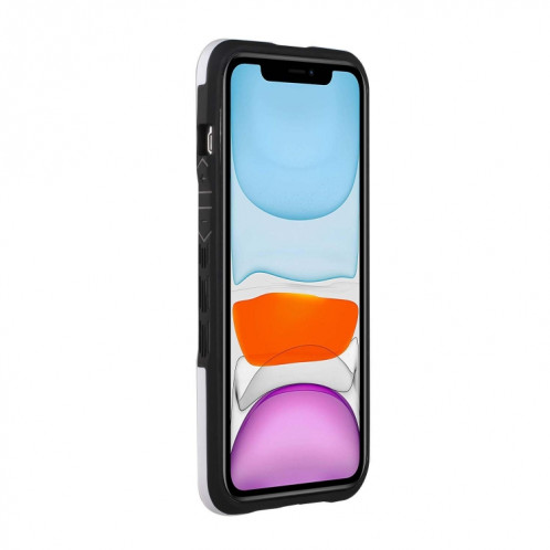 TPU + PC + Acrylique 3 en 1 Cas de protection antichoc pour iPhone 13 PRO (Blanc) SH503H1846-07