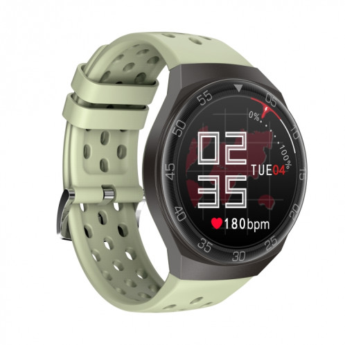 MT68 1.28 pouces IPS écran Bluetooth 5.0 IP67 Wather Watch Smart Watch, Support Moniteur de sommeil / Mode multi-sports / Moniteur de fréquence cardiaque / Surveillance de la pression artérielle (Vert) SH701A1706-09